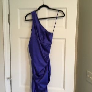 Formal satin dress